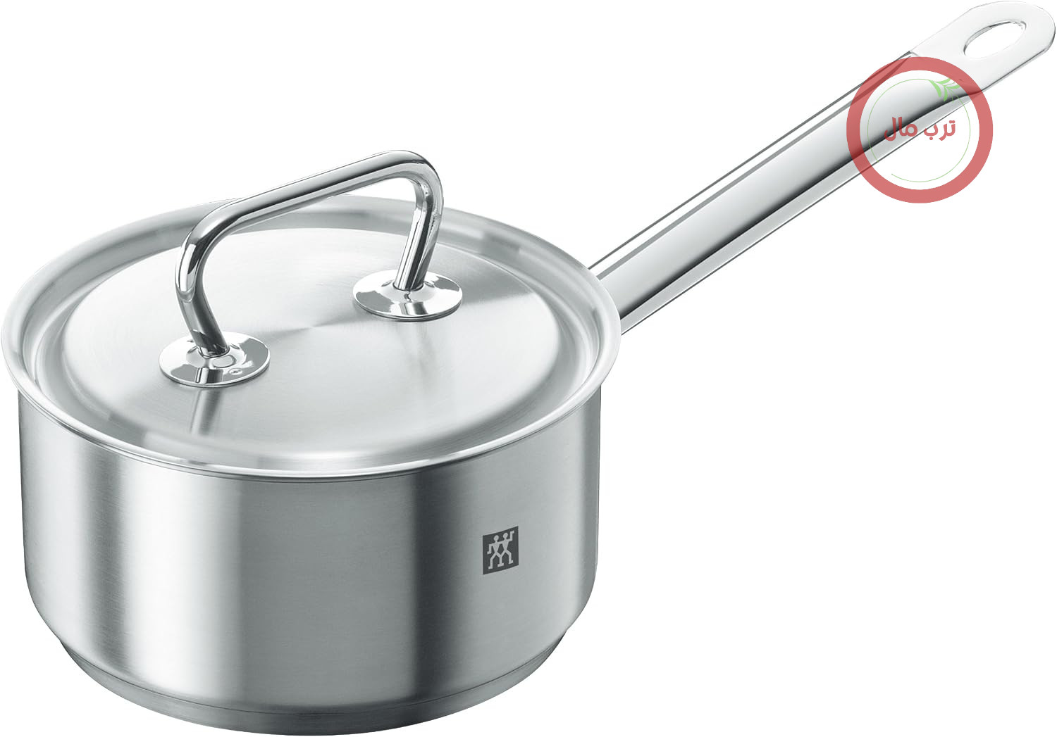 قابلمه کلاسیک ZWILLING TWIN با درب، 16 سانتی‌متر، 1.50 لیتر، مناسب برای اجاق گازهای القایی، بدون پوشش، استیل ضد زنگ، نقره‌ای