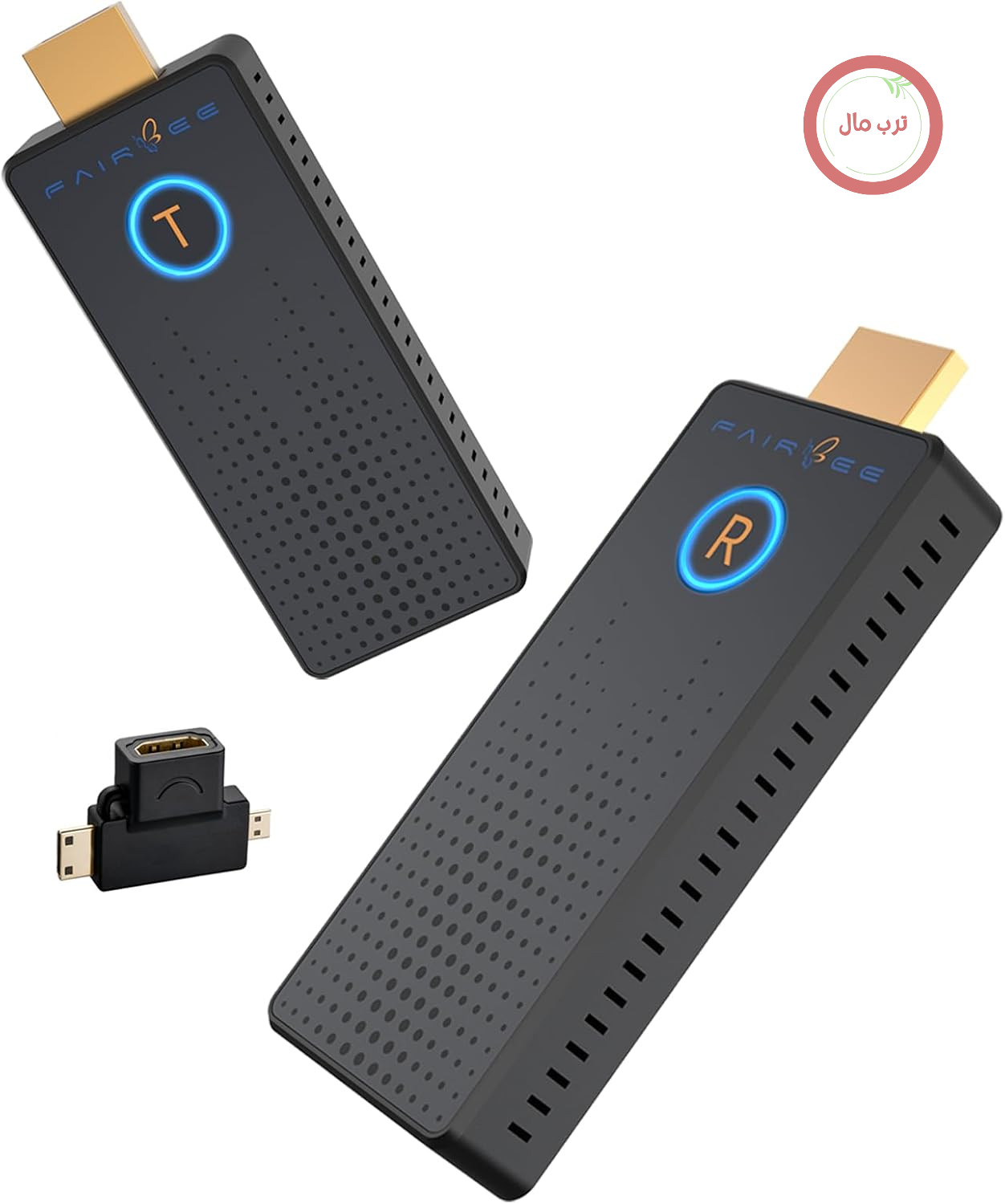 مجموعه فرستنده و گیرنده بی‌سیم HDMI، ورودی و خروجی UHD 4K و خروجی 4K، کیت HDMI بی‌سیم، قابلیت اتصال و پخش، برد 30 متر برای پخش ویدئو و صدا از لپ‌تاپ/پروژکتور/تلویزیون/کامپیوتر