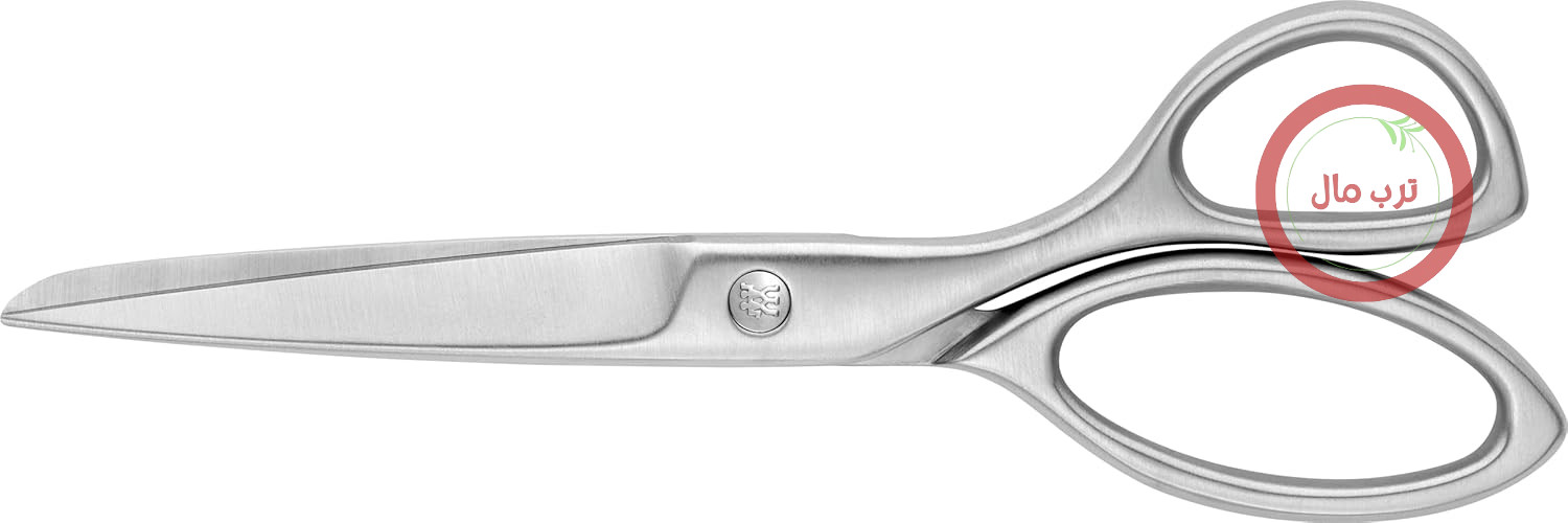 قیچی خانگی ZWILLING Twin Select - قیچی، قیچی آشپزخانه ساخته شده از استیل ضد زنگ در طراحی مینیمالیستی و جاودانه، 18 سانتی متر، نقره ای مات