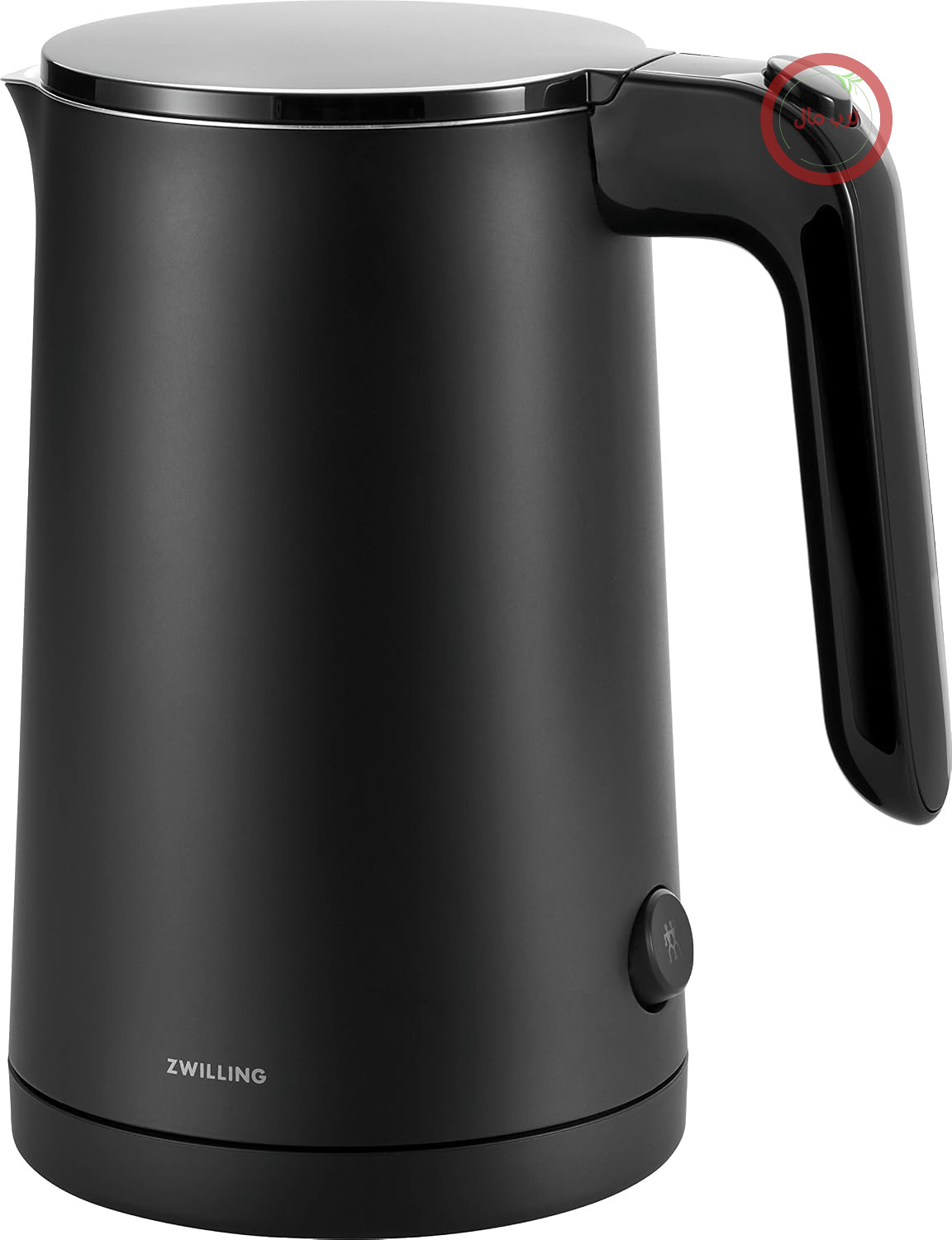 کتری برقی زولینگ ZWILLING ENFINIGY، ۱.۰ لیتر، با فیلتر رسوب آهک استیل ضد زنگ، دو جداره، مقیاس اندازه‌گیری داخلی، ۱۸۵۰ وات، مشکی