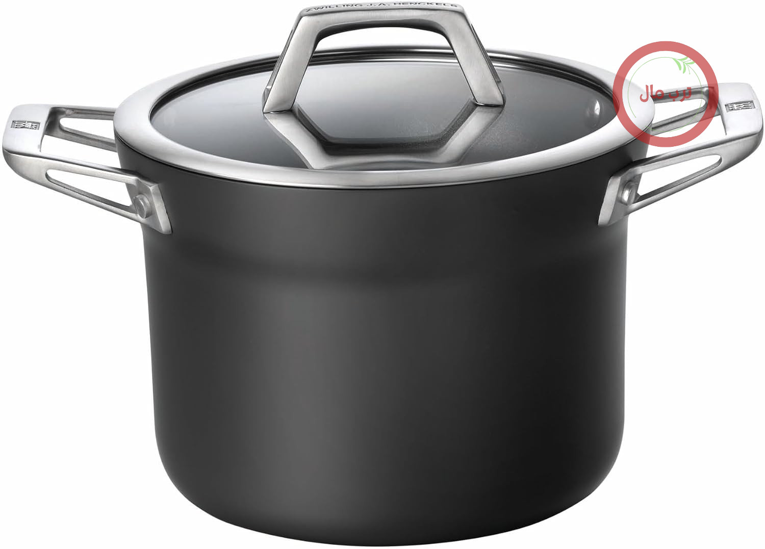 قابلمه سوپ ZWILLING Motion از جنس آلومینیوم آنودایز شده سخت، روکش نچسب، ۴ لیتر
