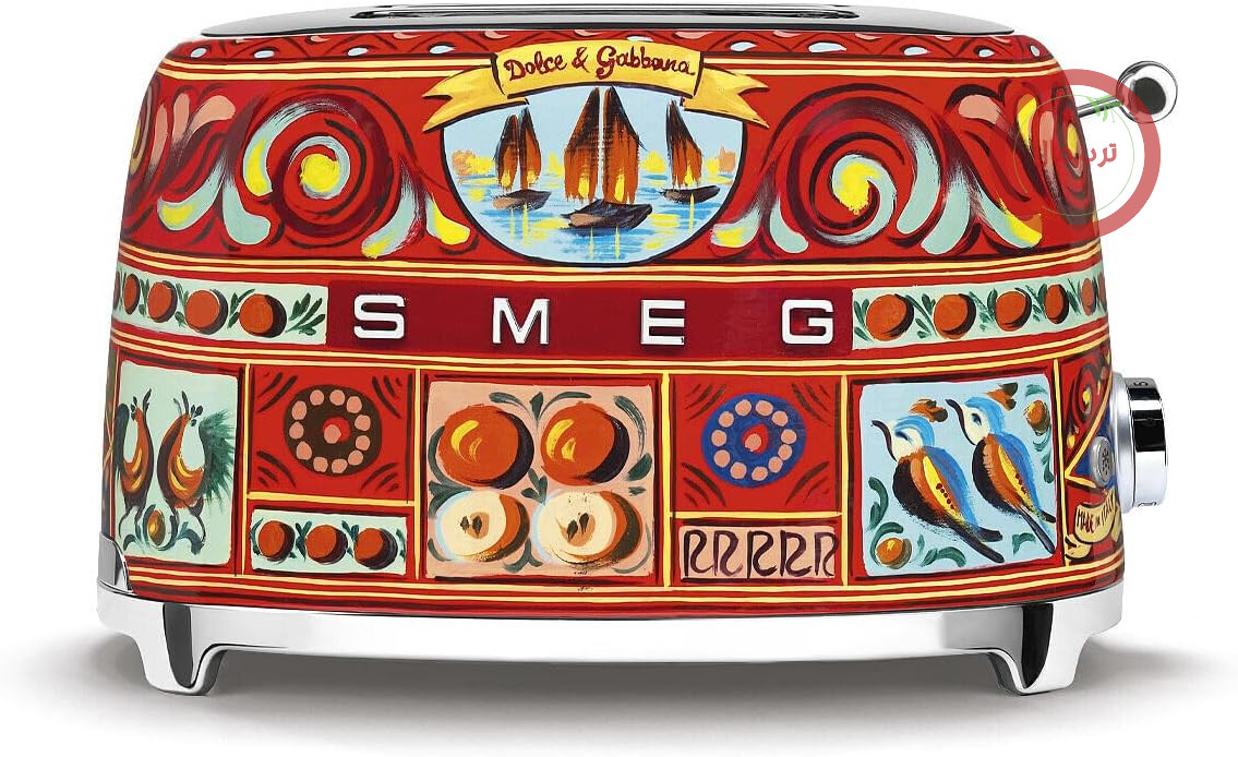 توستر SMEG TSF01DGEU، استیل ضد زنگ 18/8