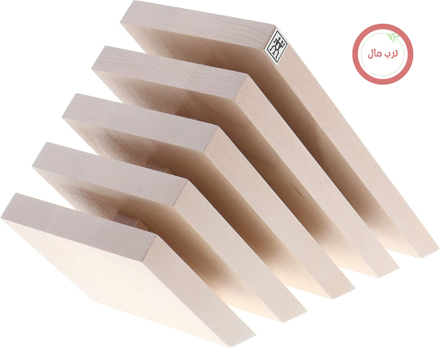 بلوک چاقوی ایتالیایی زولینگ Zwilling 35103-220، چوب راش سفید