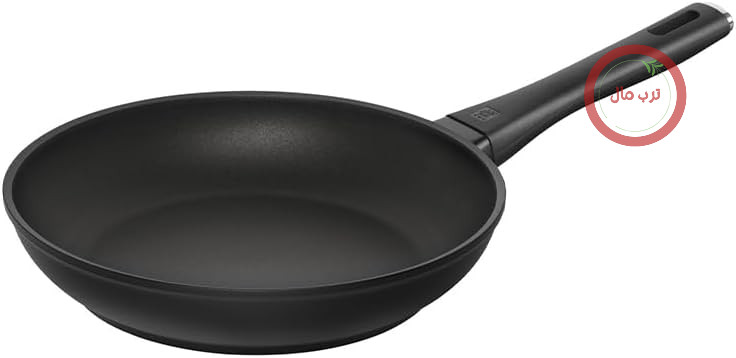 ماهیتابه ZWILLING Madura Plus، 24 سانتی‌متر، روکش نچسب گرانیتی Duraslide، مناسب برای انواع اجاق گاز از جمله القایی، آلومینیومی