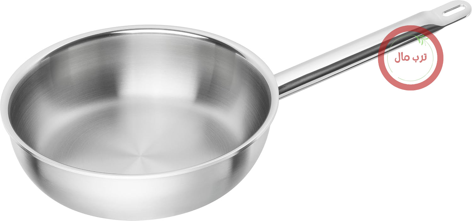 ماهیتابه ZWILLING Pro، 24 سانتی‌متر، بدون روکش، استیل ضد زنگ 18/10