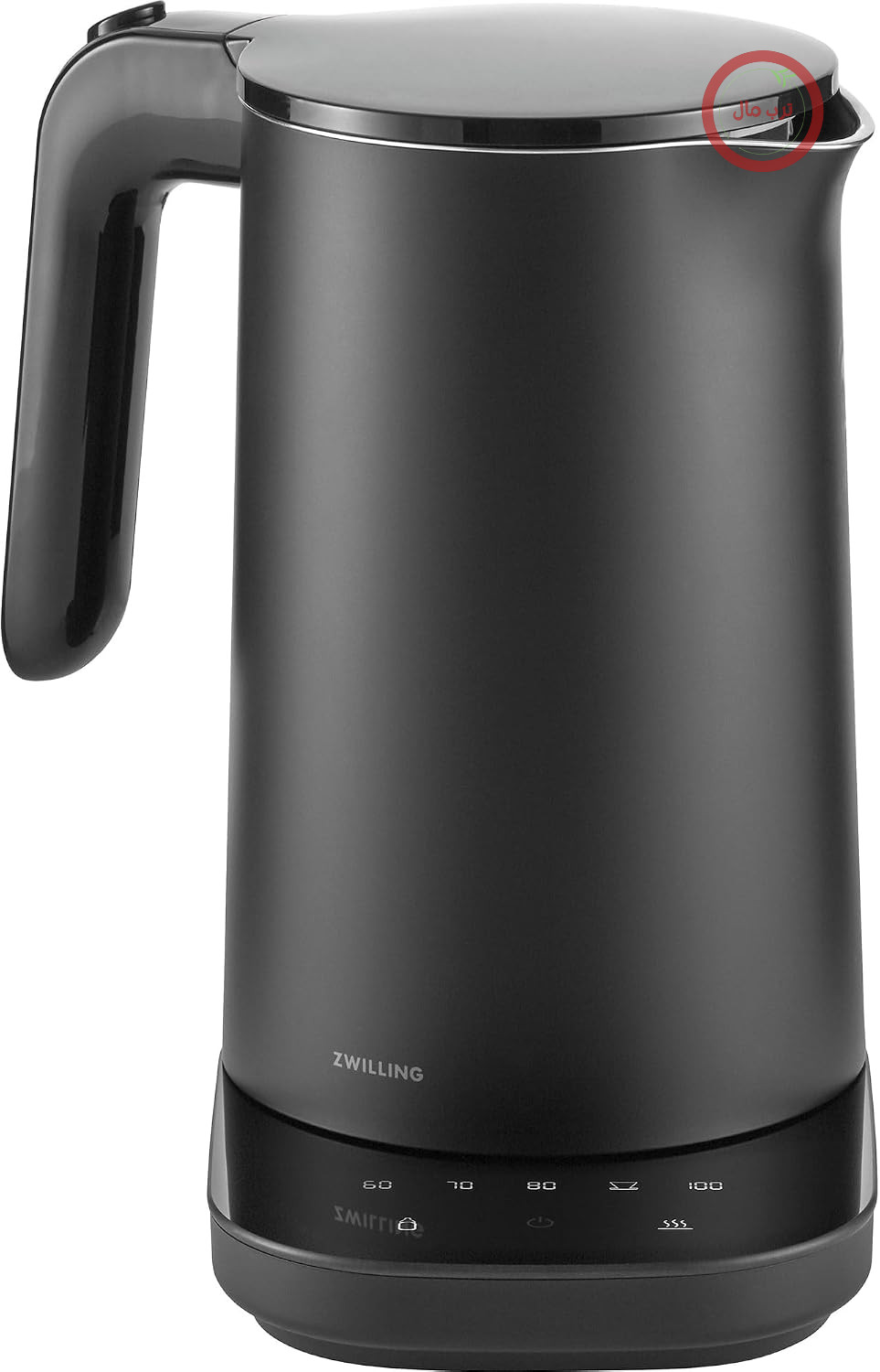 کتری برقی زولینگ ZWILLING Enfinigy Cool Touch 1 لیتری Pro، کتری چای بی سیم و آب گرم کن، مشکی