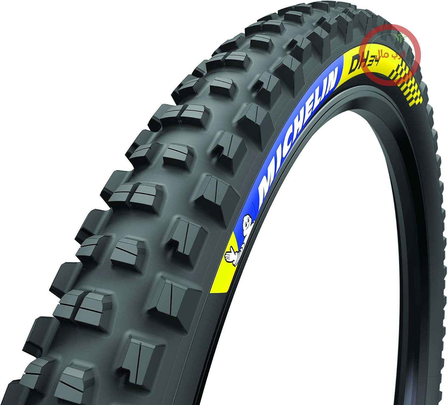 لاستیک دوچرخه میشلن فرانسه DH34، سایز MTB، مشکی MICHELIN